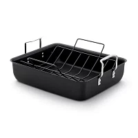 Calphalon Hard Anodized 16" Roasting Pan with Rack