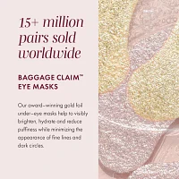 Wander Beauty Baggage Claim Eye Masks-Rose Gold