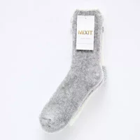 Mixit Cozy Chenille 2 Pair Crew Socks Womens