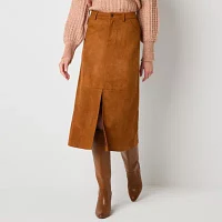 Frye and Co. Womens Midi Pencil Skirt