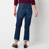 St. John's Bay Womens Mid Rise Regular Fit Jean