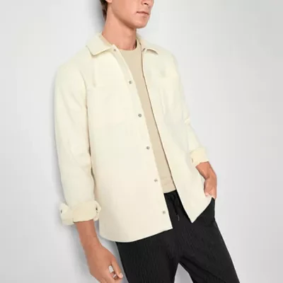 Stylus Fleece Lined Mens Shirt Jacket