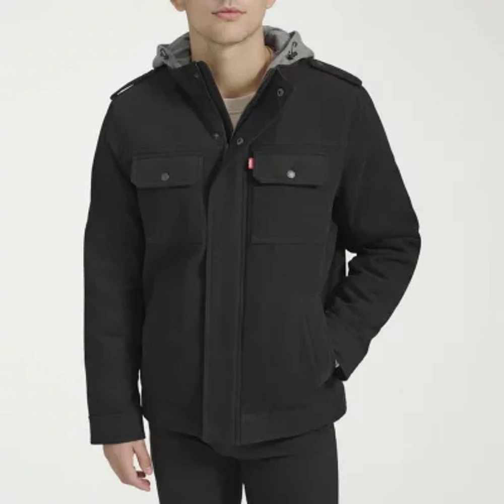 Levi's Military Mens Sherpa Lined Midweight Work Jacket