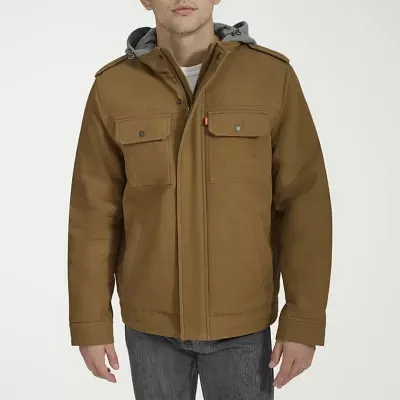 Levi's Military Mens Sherpa Lined Midweight Work Jacket