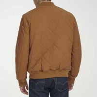 Levi's Mens Water Resistant Wind Midweight Quilted Bomber Jacket