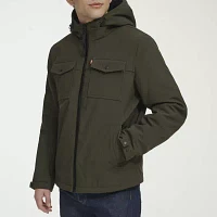 Levi's Mens Water Resistant Wind Resistant Hooded Midweight Softshell Jacket