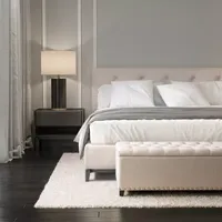 Boston Living Room Collection Storage Nailhead Trim Bench