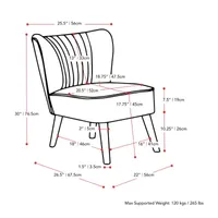 Lynwood Collection Butterfly Chair