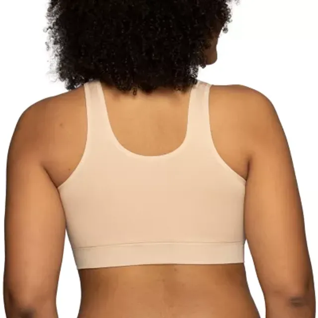 Vanity Fair Womens Nursing Cross Front Pullover Bra 72074 - DAMASK NEUTRAL  - M