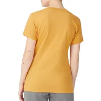 FILA Sasha V Neck Tee Womens V Neck Short Sleeve Graphic T-Shirt