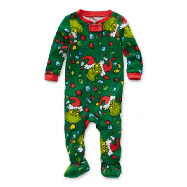 Toddler Unisex Kids Family Grinch Dr. Seuss 2-pc. Christmas Pajama Set,  Color: Red - JCPenney