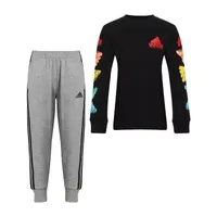 adidas Little Boys 2-pc. Pant Set