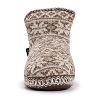 Muk Luks Womens Bootie Slippers