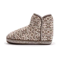 Muk Luks Womens Bootie Slippers