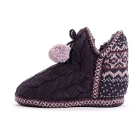 Muk Luks Womens Bootie Slippers