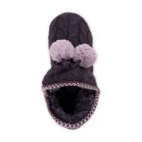 Muk Luks Womens Bootie Slippers