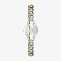 Armitron Womens Diamond Accent Two Tone Bracelet Watch 75/5943svtt