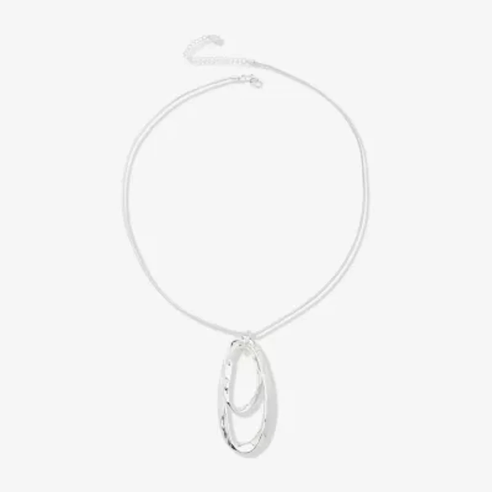 Worthington 26 Inch Snake Pendant Necklace