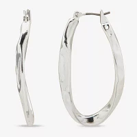 Worthington Womens 38.1mm Hoop Earrings