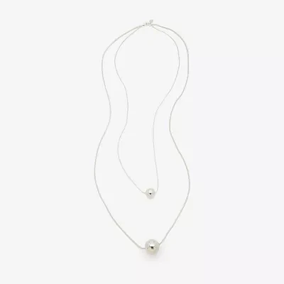 Worthington 28 Inch Snake Pendant Necklace