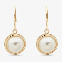 Worthington Simulated Pearl Drop Earrings