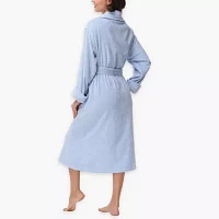 INK+IVY Womens Long Sleeve Knee Length Robe