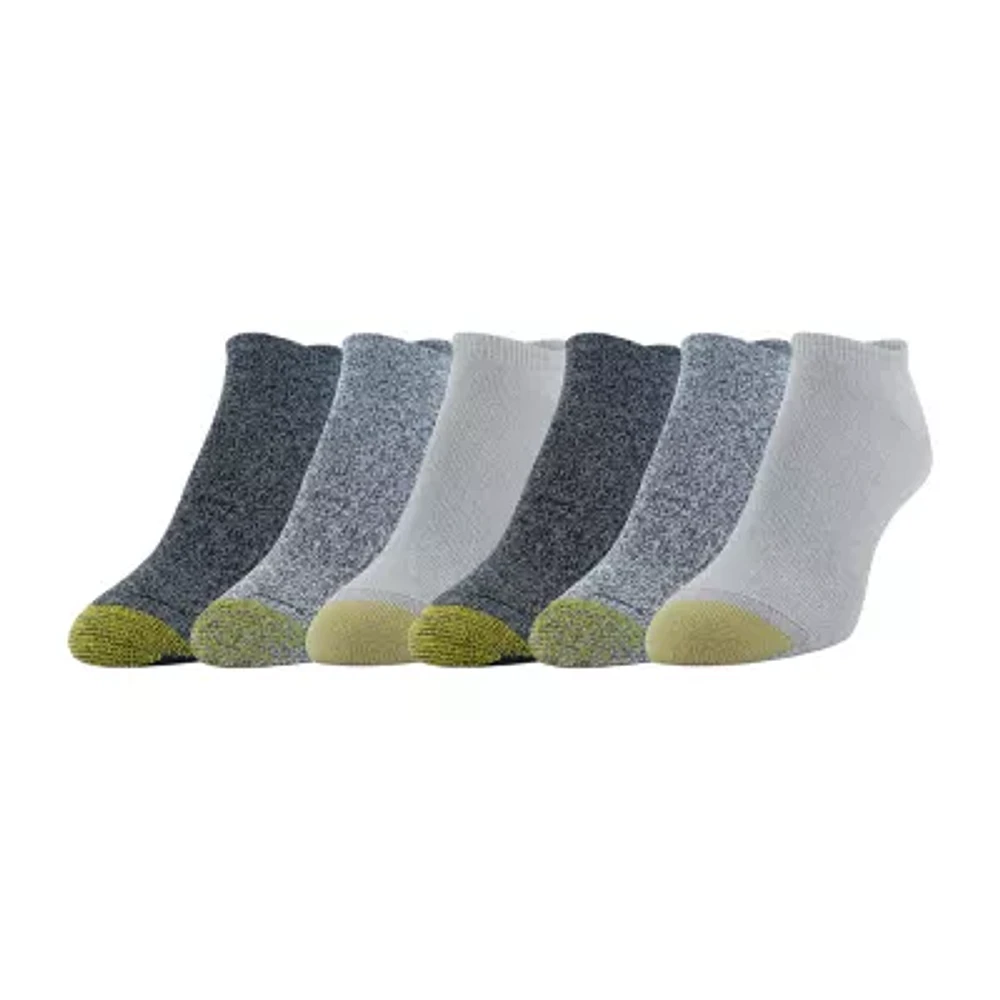 Gold Toe Cushion 6 Pair No Show Socks Womens