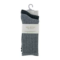 Gold Toe Super Soft 2 Pair Crew Socks Womens