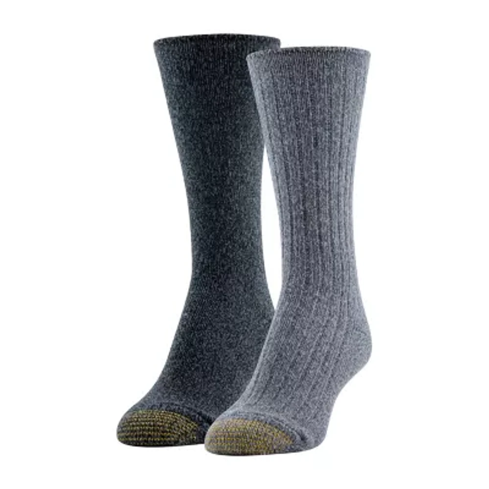 Gold Toe Super Soft 2 Pair Crew Socks Womens