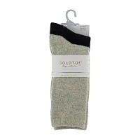 Gold Toe Wool Blend Cozy 2 Pair Crew Socks Womens