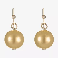 Liz Claiborne Round Drop Earrings