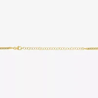 Diamond Addiction (G-H / Si2-I1) 10K Gold 18 Inch Hollow Cuban Chain Necklace