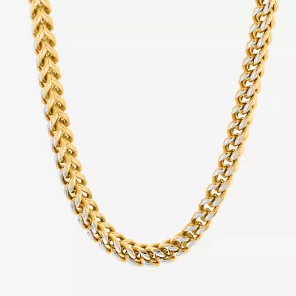 Stainless Steel 24 Inch Link Chain Necklace