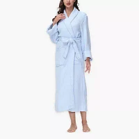 INK+IVY Womens Long Sleeve Length Robe