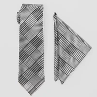 Shaquille O'Neal XLG Extra Long Plaid Tie