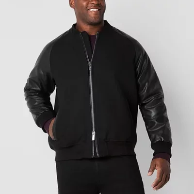 Shaquille O'Neal XLG Mens Big and Tall Varsity Jacket