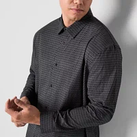 Stylus Big and Tall Mens Regular Fit Long Sleeve Button-Down Shirt