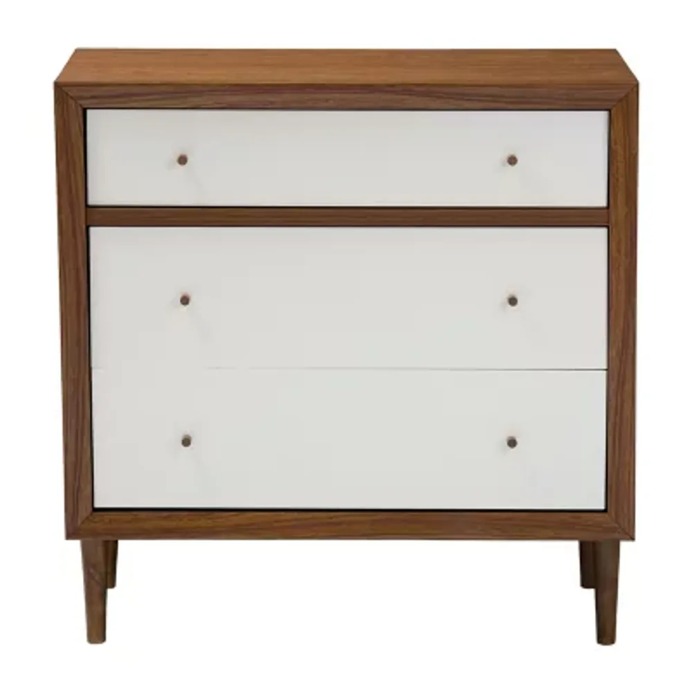 Harlow Bedroom Collection 3-Drawer Chest