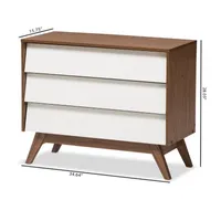 Hildon Bedroom Collection 3-Drawer Chest