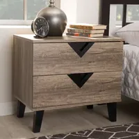 Swanson Bedroom Collection 2-Drawer Nightstand