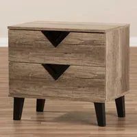 Swanson Bedroom Collection 2-Drawer Nightstand