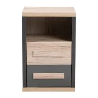 Pandora Bedroom Collection 2-Drawer Nightstand