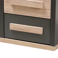 Pandora Bedroom Collection 2-Drawer Nightstand