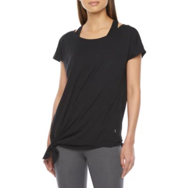 Xersion Womens Round Neck Long Sleeve T-Shirt