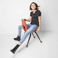 Thereabouts Little & Big Girls Adjustable Waist Stretch Fabric Superflex High Rise Skinny Fit Jean