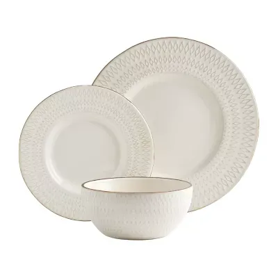 Tabletops Unlimited Taylor 12-pc. Stoneware Dinnerware Set