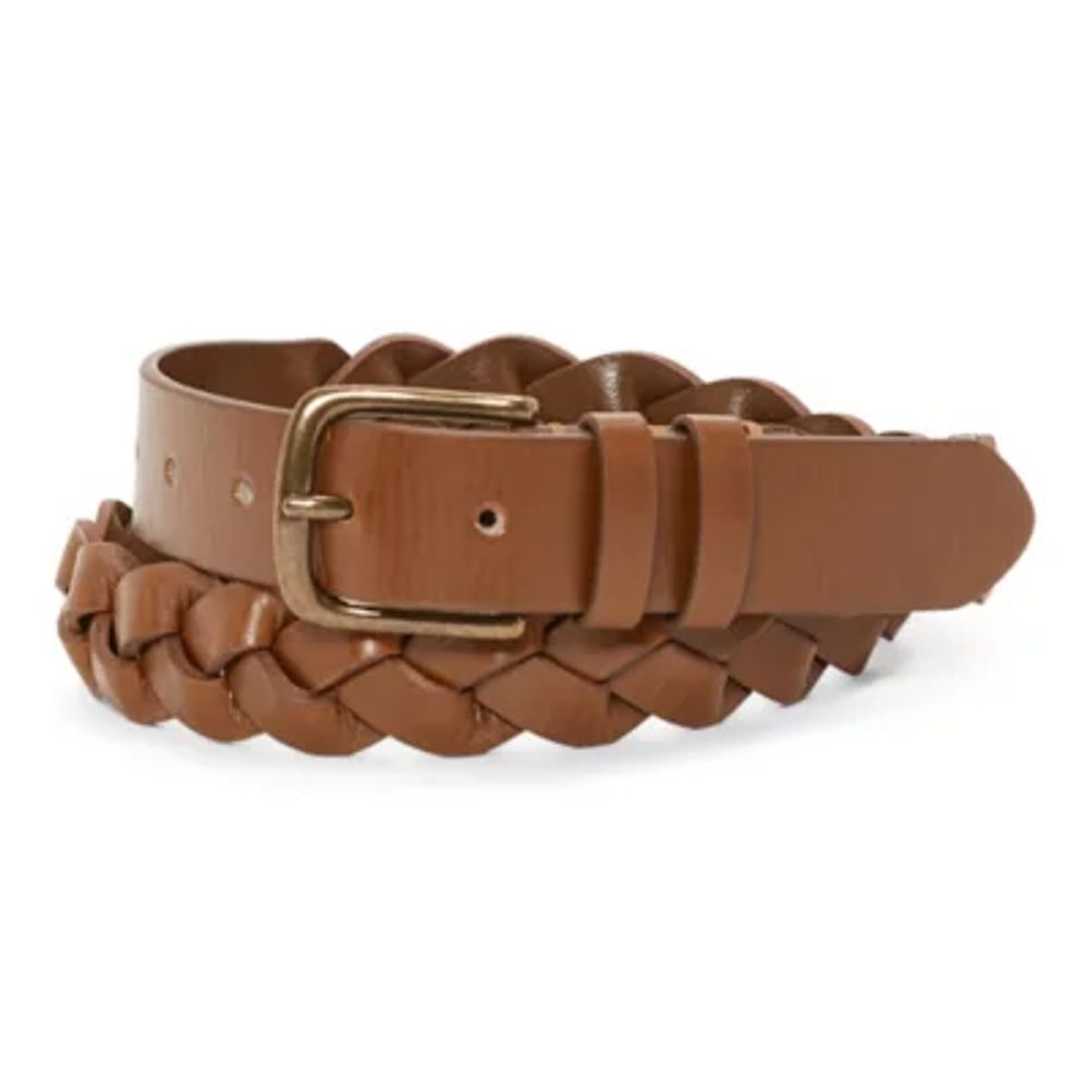 Dockers Braided Belt, Size: Large, Brown