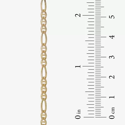 Made in Italy 14K Gold 18 Inch Solid Fashion Chain Necklace