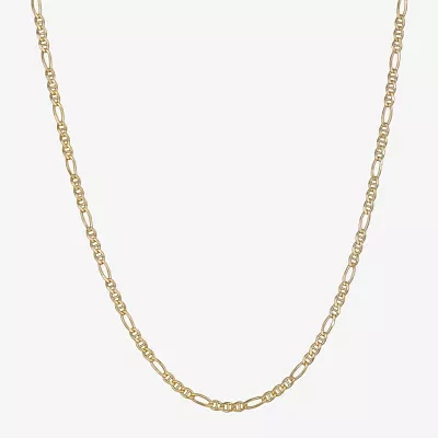 Made in Italy 14K Gold 18 Inch Solid Fashion Chain Necklace