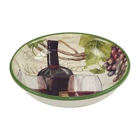 Certified International Meadow Brook Vineyard 4-pc. Earthenware Soup Bowl